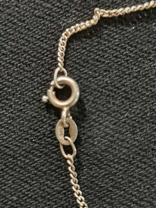 Silver Curb Chain