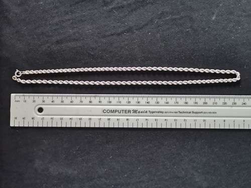 Silver Rope Chain