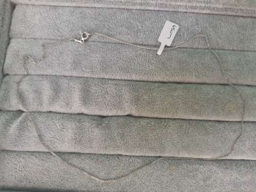 Thin Silver Chain