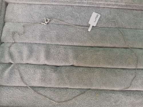 Thin Silver Chain