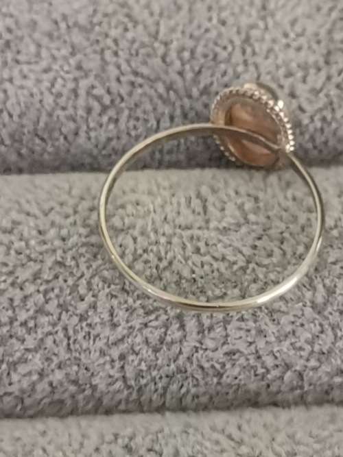 Silver Delft Ring