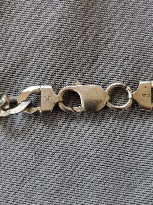 Silver Curb Chain