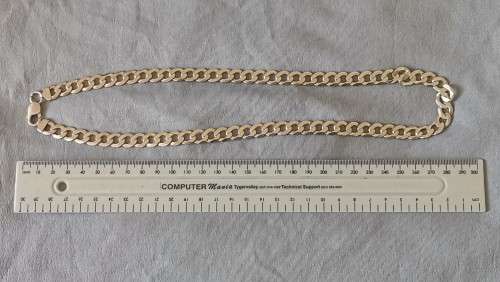 Silver Curb Chain