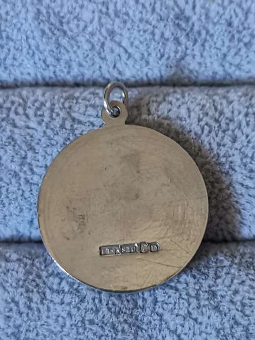 Silver St. Christopher Pendant