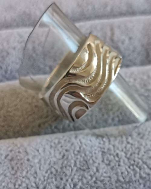 DISCOUNT!!! Patterned Silver Ring