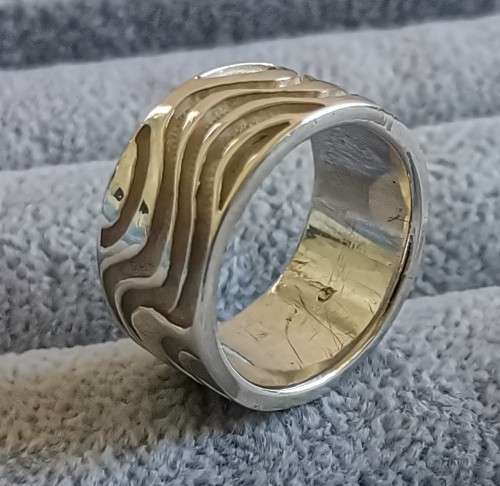 DISCOUNT!!! Patterned Silver Ring