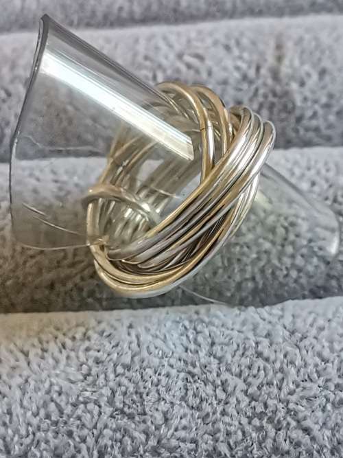 DISCOUNT!!! Silver Russian Wedding Ring