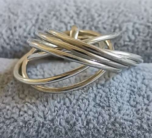DISCOUNT!!! Silver Russian Wedding Ring