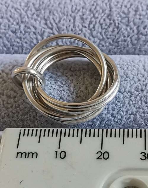 DISCOUNT!!! Silver Russian Wedding Ring