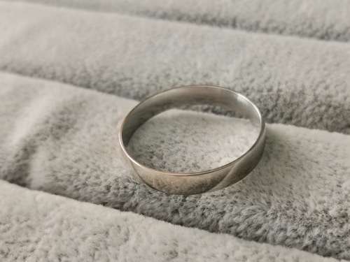 9ct Gold White Gold Ring