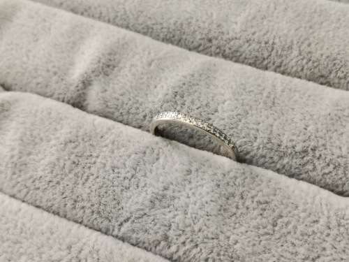 9ct Gold Half Eternity Diamond Ring