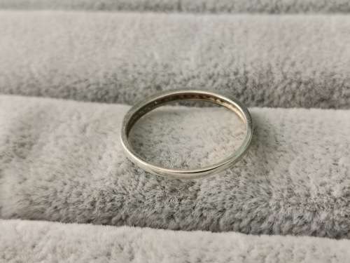 9ct Gold Half Eternity Diamond Ring