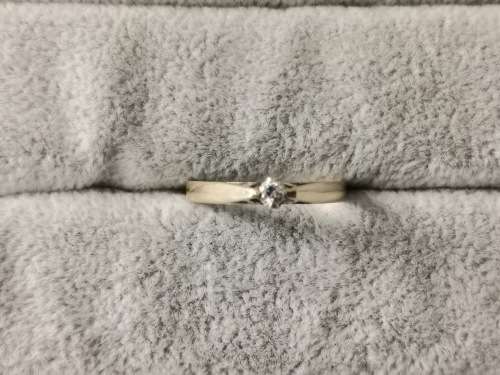9ct Gold Solitaire Ring