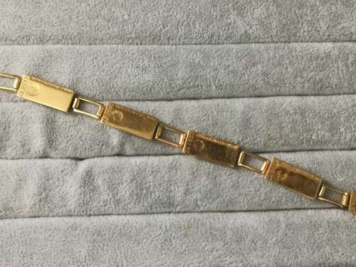 Unique South Africa Gold Company Bracelet