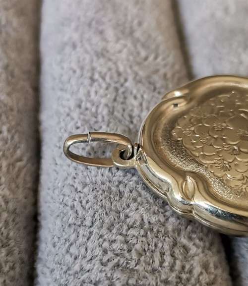Detailed Silver Locket