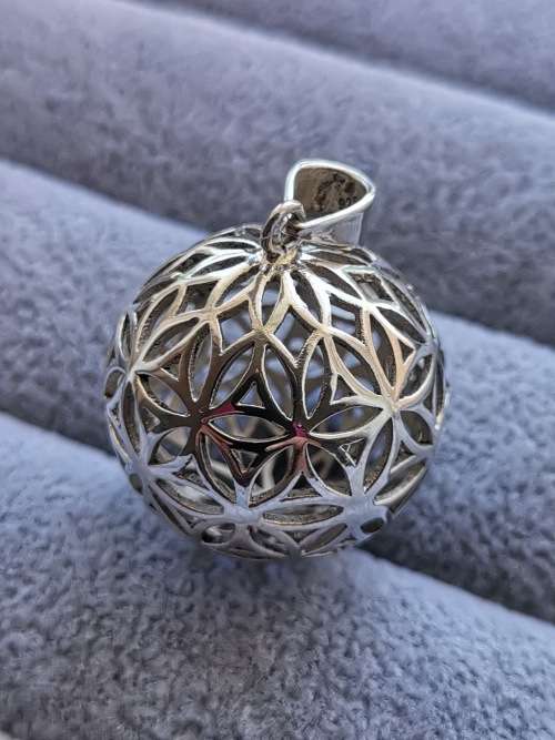 DISCOUNT!!! Silver Ball Pendant