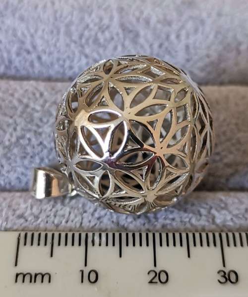 DISCOUNT!!! Silver Ball Pendant