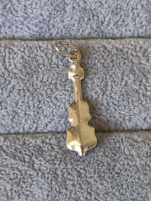 DISCOUNT!!! Silver Violin Pendant