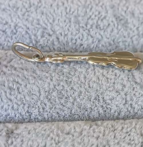 DISCOUNT!!! Silver Violin Pendant