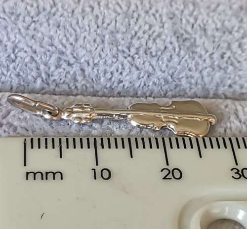DISCOUNT!!! Silver Violin Pendant