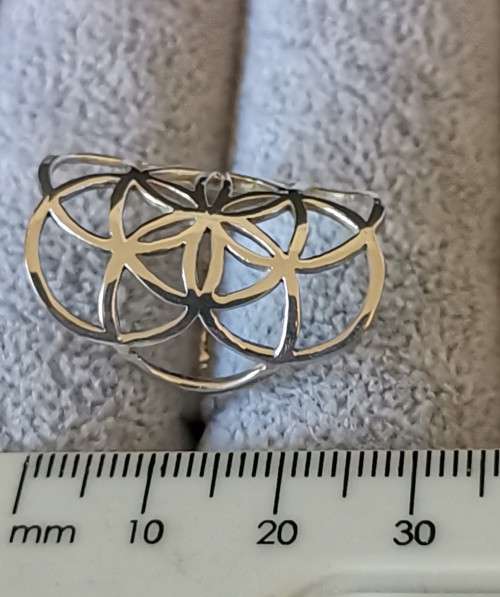 DISCOUNT!!! Silver Mandala Ring