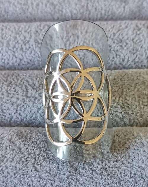 DISCOUNT!!! Silver Mandala Ring