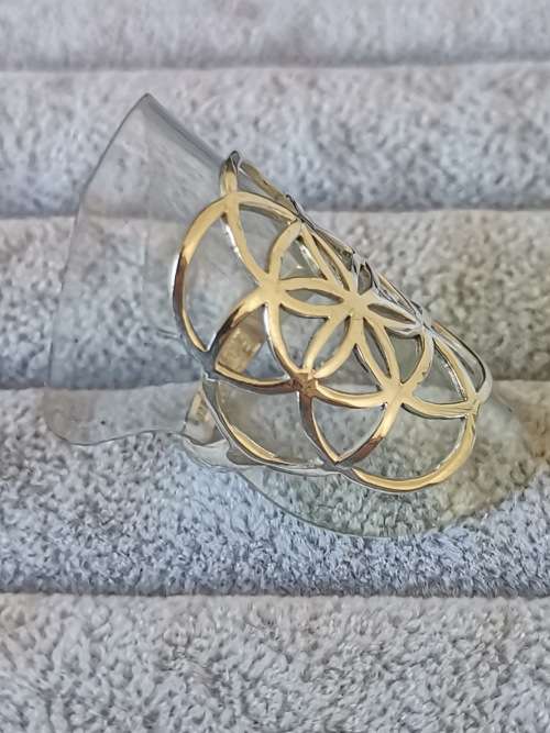 DISCOUNT!!! Silver Mandala Ring