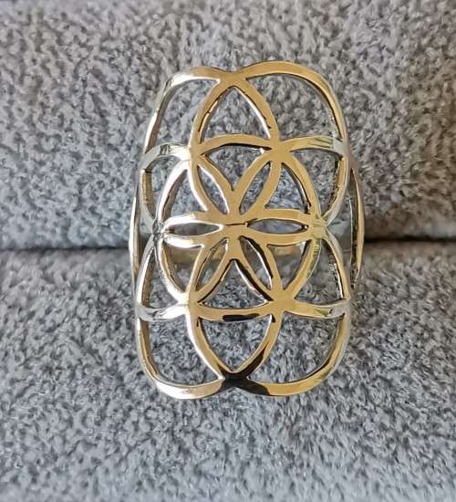 DISCOUNT!!! Silver Mandala Ring
