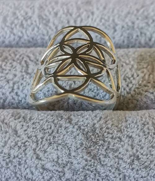 DISCOUNT!!! Silver Mandala Ring