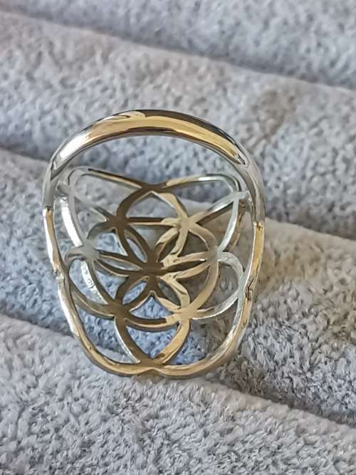 DISCOUNT!!! Silver Mandala Ring