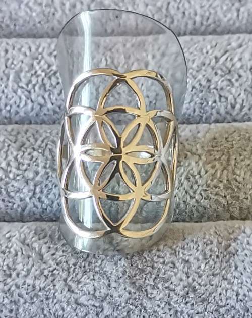 DISCOUNT!!! Silver Mandala Ring