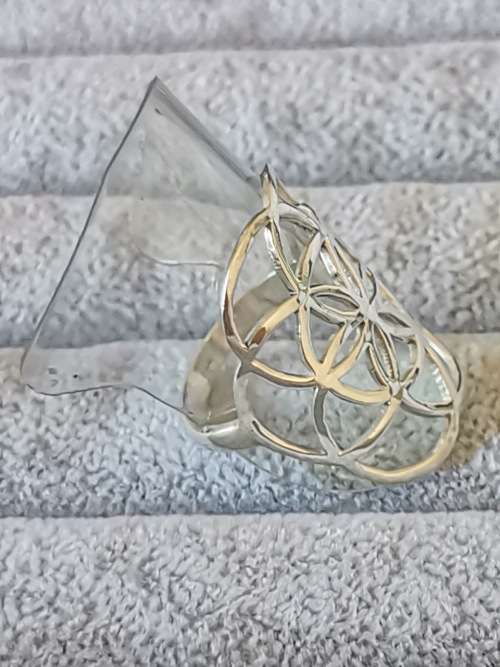 DISCOUNT!!! Silver Mandala Ring