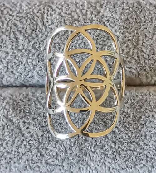 DISCOUNT!!! Silver Mandala Ring