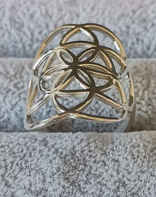 DISCOUNT!!! Silver Mandala Ring
