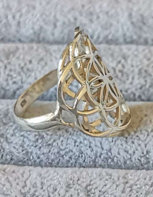 DISCOUNT!!! Silver Flower Ring