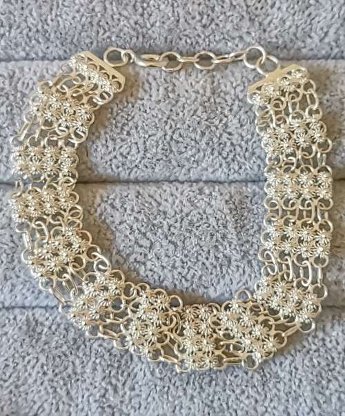 DISCOUNT!!! Detailed Silver Bracelet