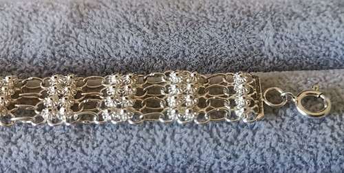 DISCOUNT!!! Detailed Silver Bracelet