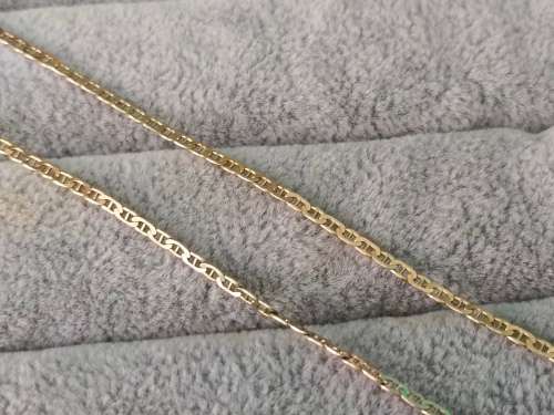 9ct Gold Flat Mariner Chain