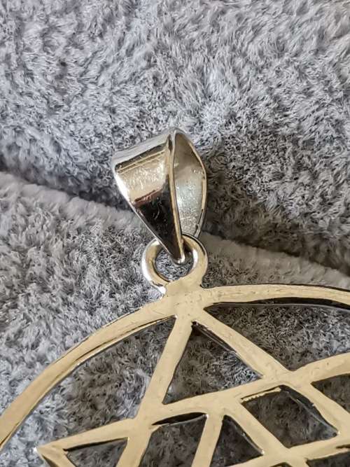 DISCOUNT!!! Silver Sri Yantra Pendant
