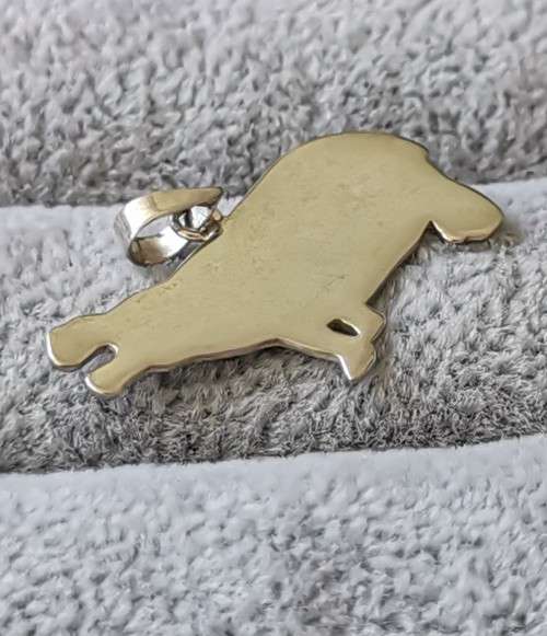 DISCOUNT!!! Silver Hippo Pendant
