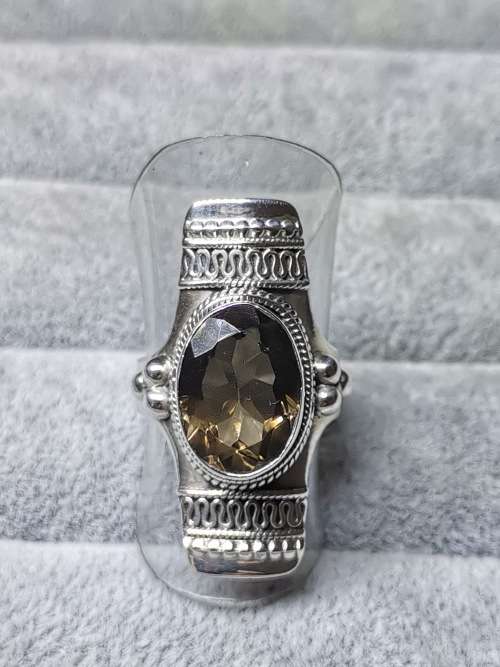DISCOUNT!!! Silver Pargasite Ring