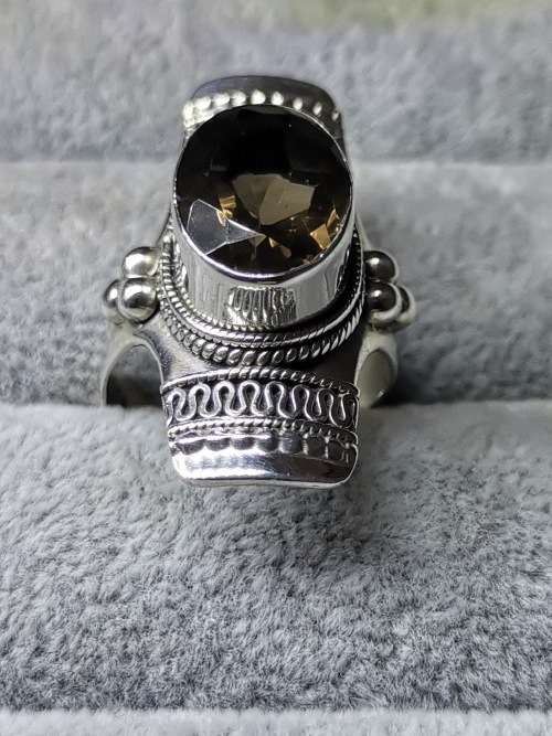 DISCOUNT!!! Silver Pargasite Ring
