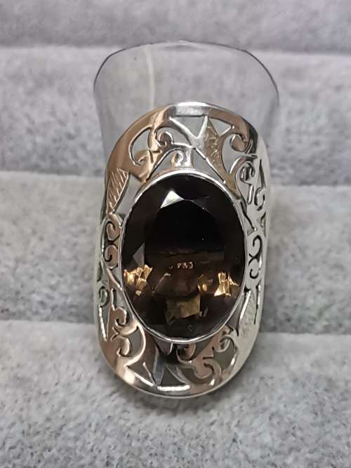 DISCOUNT!!! Silver Pargasite Ring