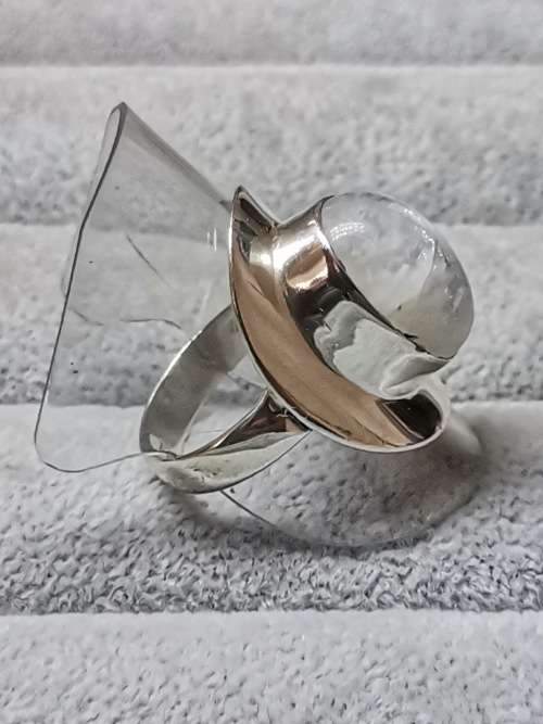 DISCOUNT!!! Silver Moonstone Ring