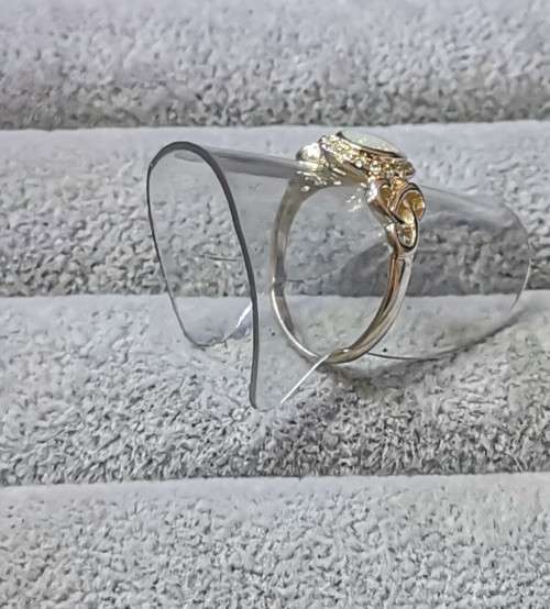 Silver Opal Ring