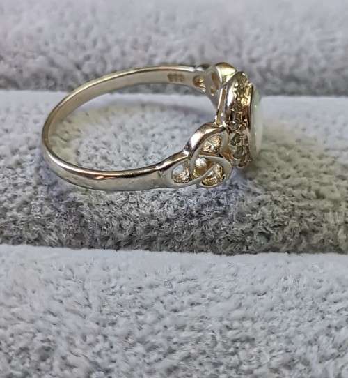 Silver Opal Ring