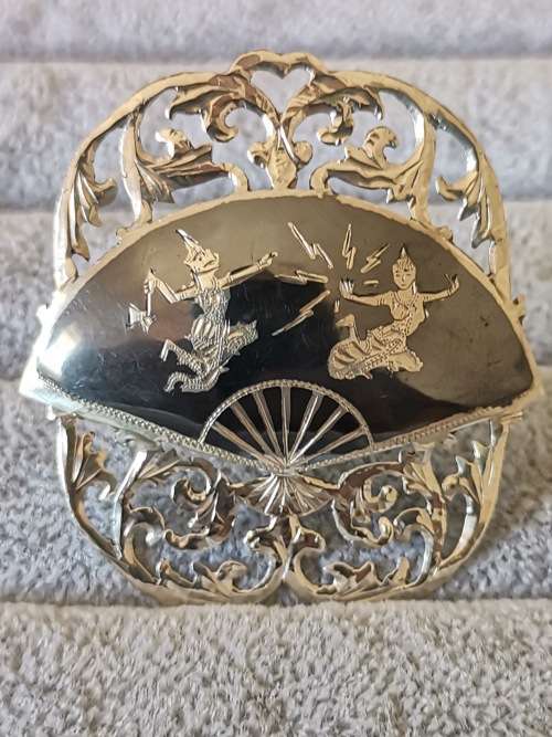 DISCOUNT!!! Silver Dancing Goddess Brooch