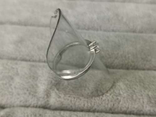 DISCOUNT!!! Silver Solitaire Ring