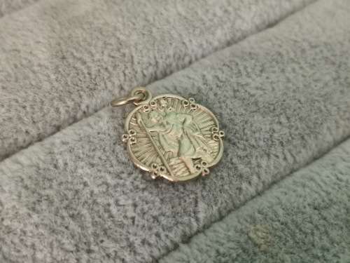 9ct Gold St. Christopher Pendant