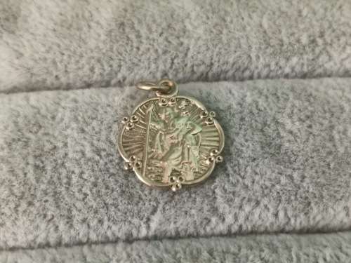 9ct Gold St. Christopher Pendant
